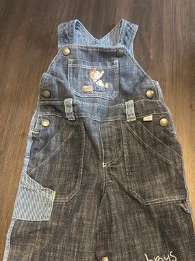 Humphrey’s corner Denim Overalls: 3-6 months
